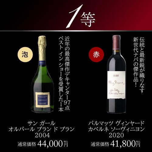 高級ワインを探せ！ 決算ワイン福袋 特別編 サロン 2002が入ってるかも