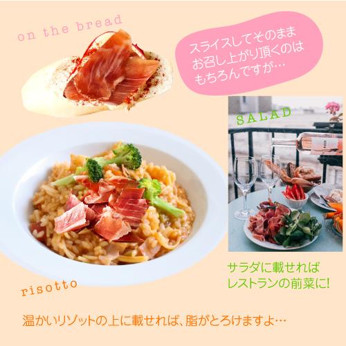 (クール代無料) ミニ ハモンセラーノ ブロック 800g 生ハム 原木 ブロック スペイン 生ハム ハム クール 冷蔵 虎 | ブランド登録なし | 03