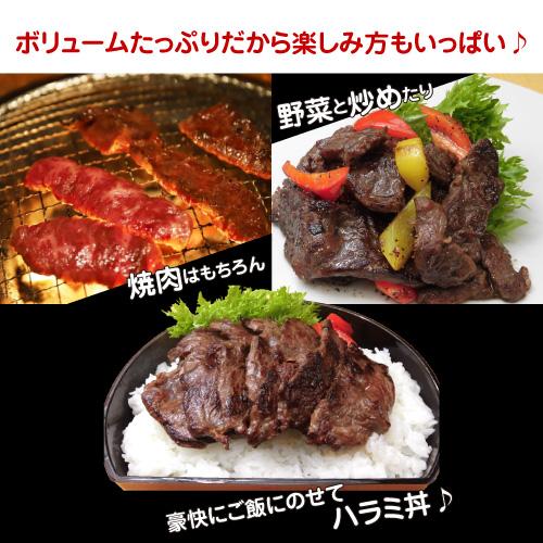 送料無料 柔らか牛ハラミカット 8ミリスライス 500g×2袋 合計1キロ タレなし サガリ ハラミ 1kg あたり3,218円 ポーランド産 冷凍 カワタキ | ブランド登録なし | 04