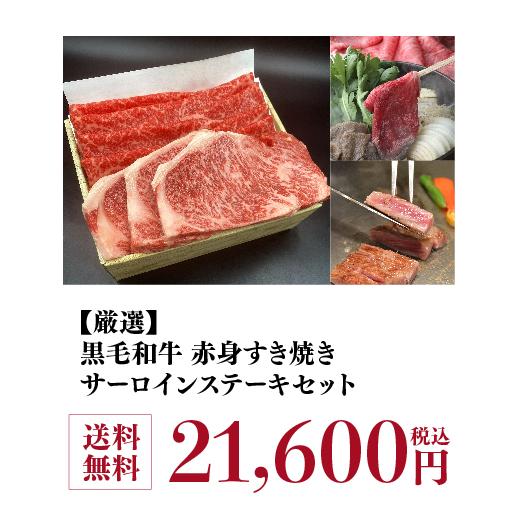 送料無料 モリタ屋 黒毛和牛赤身すき焼き500g サーロインステーキ200g×3枚 セット クール代込 産地直送 モリタ屋 (産直) | ブランド登録なし | 13