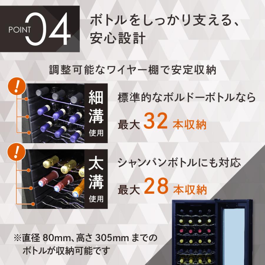 Lefier（ルフィエール） ワインセラー PELTIER32 ペルチェライン 18