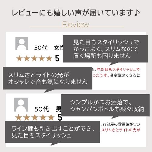 ワインセラー ルフィエール  BASE18（C18SL） コンプレッサー式 家庭用 業務用 18本 小型 新生活 おしゃれ ブラック | Lefier | 04