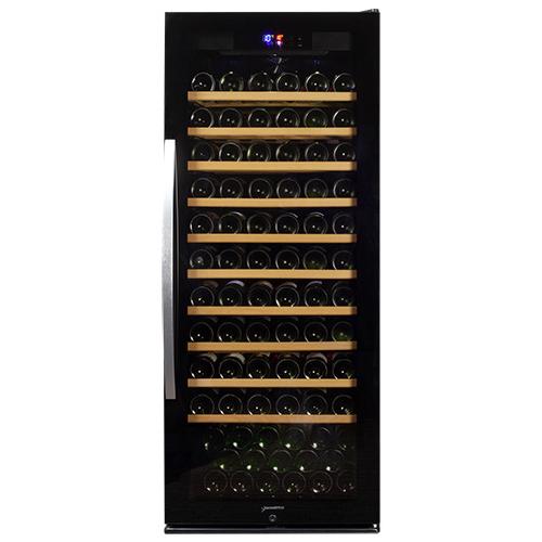 送料無料 デバイスタイル WF-C127W ブラック 127本 ワインセラー deviceSTYLE コンプレッサー式 家庭用 スリム 棚間広め | ブランド登録なし | 01