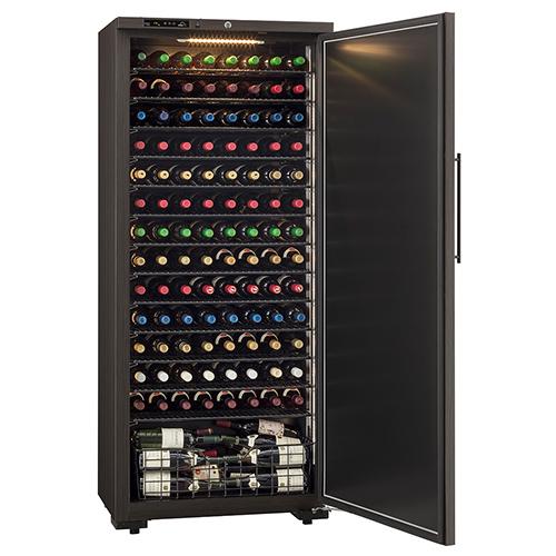 ワインセラー　フォルスター ロングフレッシュ ST-408 WK  ウッドブラック 120本 送料無料・設置料無料 Forster 棚間広め ★期間限定特価 | フォルスター | 02