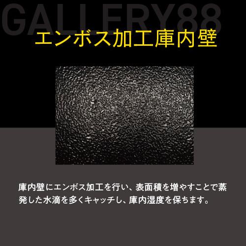 P10倍 ワインセラー ルフィエール GALLERY88  (C88DIS)  88本収納　業務用　家庭用 1年保証 | Lefier | 12