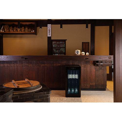 −5℃で氷温保管できる 日本酒セラー -5℃ SAKE23+（C23SAK） 23本収納 ブラック ルフィエール 1年保証 大容量 送料設置料無料  ●日本酒特典付  Ondo004 | Lefier | 13