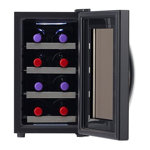 ワインセラー デバイスタイル CG-P8S-K 本体カラー：ブラック 8本 家庭