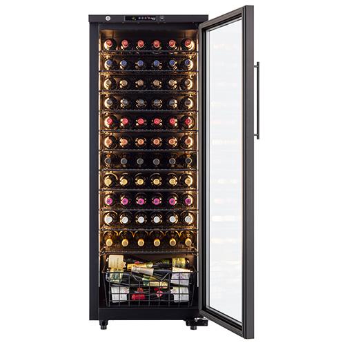 ワインセラー フォルスター ロングフレッシュ ST-209G(BK) 74本 ブラック コンプレッサー式 LongFresh |  | 01