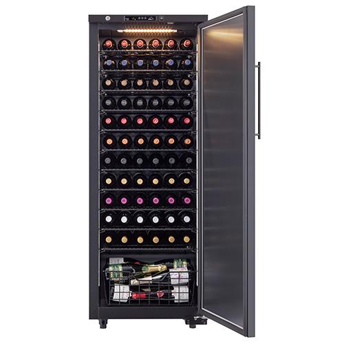 ワインセラー フォルスター ロングフレッシュ ST-209(BK) 74本 ブラック コンプレッサー式 LongFresh |  | 01