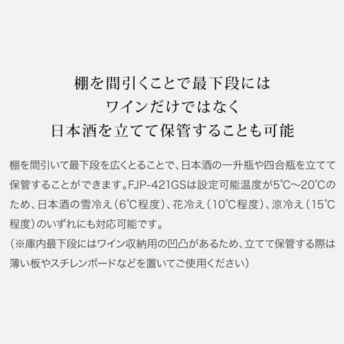 フォルスター FJP-421GS(BK) ワインセラー ブラック 黒色 171本 コンプレッサー式 | フォルスター | 12