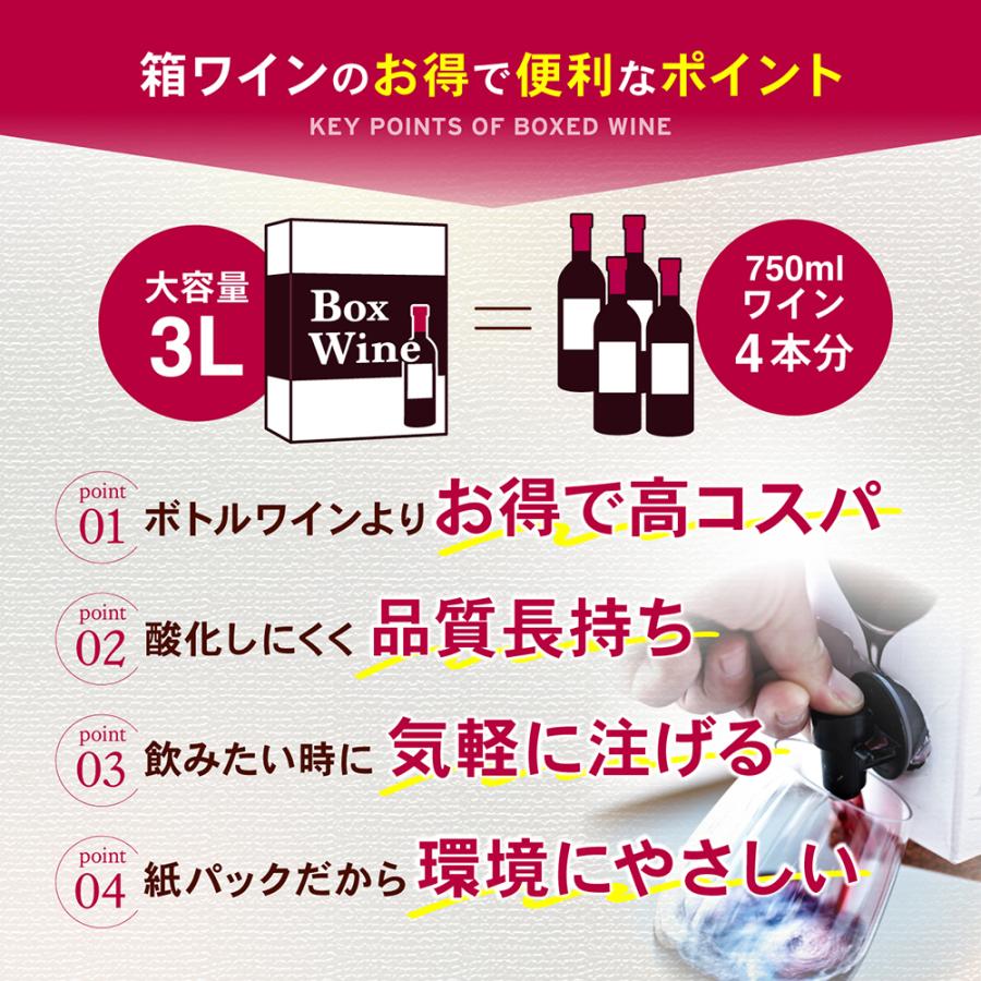 箱ワイン ボックス インドミタ コスタヴェラ 赤白各3L 各3箱（6箱セット)送料無料 長S 虎 | ブランド登録なし | 04