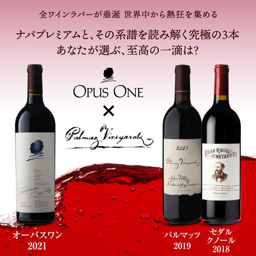 オーパスワン 2021＆パルマッツ 2019＆パルマッツセカンド3本セット750ml 3本入 1本あたり33,300円(税込) 送料無料 浜運A | ブランド登録なし | 01