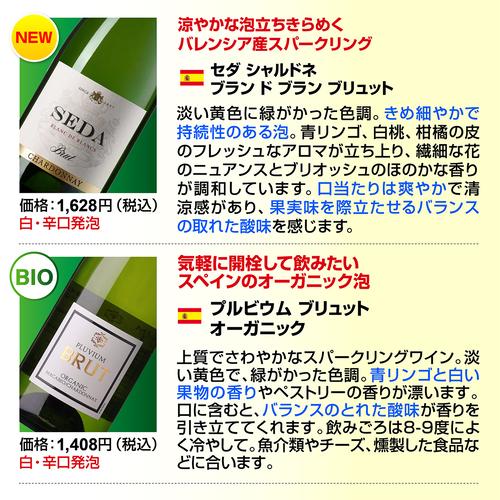 ワインセット スパークリング 12本 +2本 750ml 辛口泡だけ 特選 シャンパン製法＆金賞 129弾 ロゼ 送料無料 浜運Aの画像
