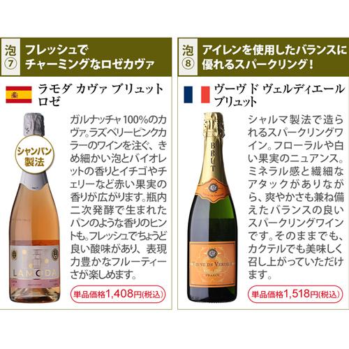ワイン ワインセット 白 ロゼ泡 シャンパン製法入 スパークリング 16本