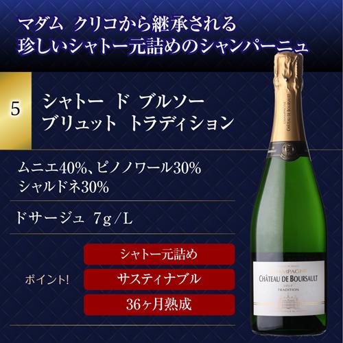 シャンパンセット シャンパン 実力派メゾンだけを集めた高級辛口