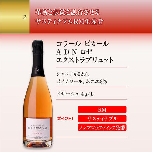 シャンパンセット グランクリュ ロゼ 入 高級辛口ロゼシャンパーニュ5