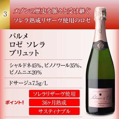 ワイン ワインセット 1本あたり4,960円 送料無料 グランクリュシャンパン入 高級辛口ロゼ シャンパーニュ5本セット 第20弾 浜運 あすつく  当たり入セット｜cellar｜10