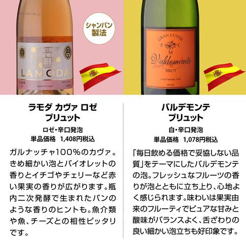 ワインセット 赤白ロゼ泡 スパークリング 格安 送料無料 エブリデー泡