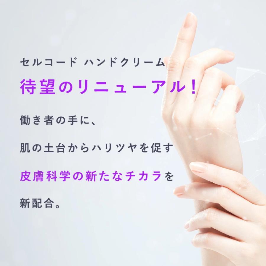 3個セット ヒト幹細胞エクソソームの力で美しい手指へ！ヒト幹細胞培養液 配合 セルコード ハンドクリーム エクソリッチ 50g×3個 無香料 ギフト プレゼント | CELL CODE | 04
