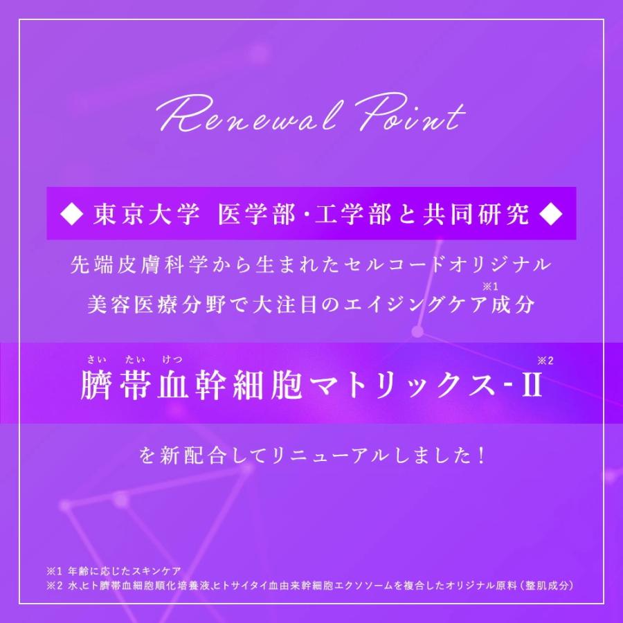 CELL CODE（セルコード） 3個セット ヒト幹細胞エクソソームの力で