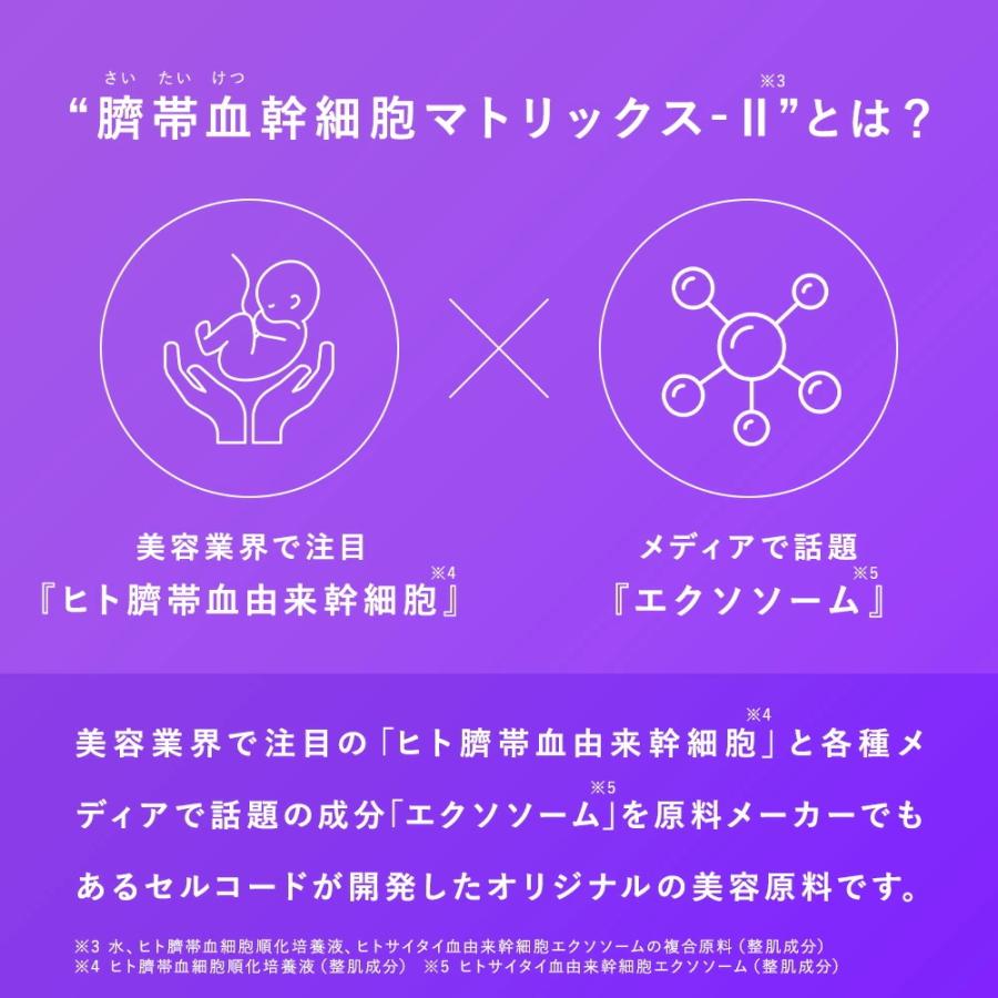 CELL CODE（セルコード） 3個セット ヒト幹細胞エクソソームの力で