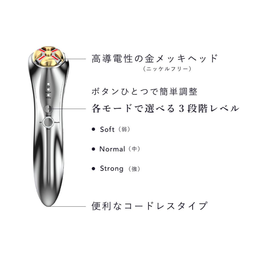 エレクトロポレーション 美顔器 ems RF ラジオ波 LED CELL CODE BEAUTY