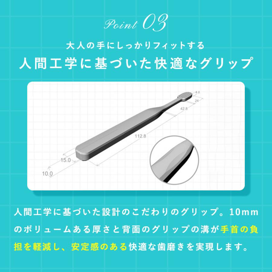 まとめ買い 韓国 歯ブラシ パレット ビビット 10カラー キャップ付き (歯ブラシ10本) 二重微細毛ブラシ 歯間 虫歯 口臭 ホワイトニング 美白 大人 子ども | ブランド登録なし | 05