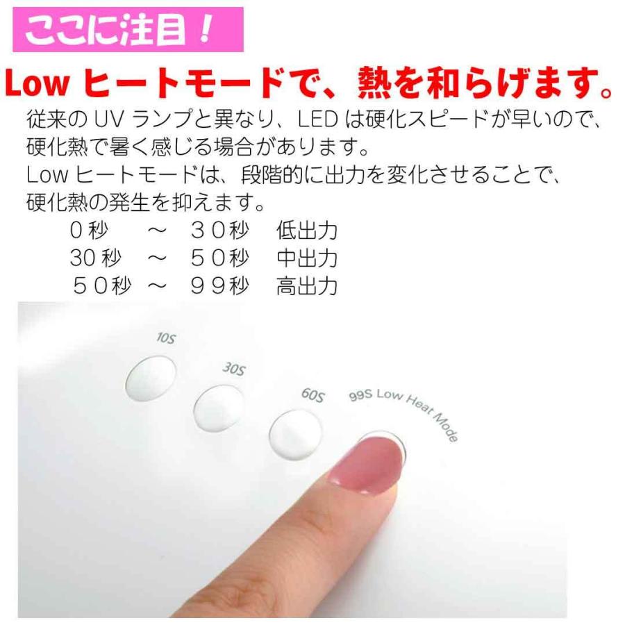ジェルネイル Ledライト 48w Led Uv Led指先集中配置で日焼け防止 F フェアリーネイル 通販 Yahoo ショッピング
