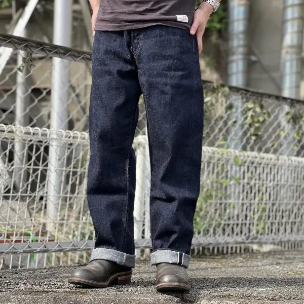 ★ ジーンズ　shortサイズ　新品　フォロー割-200円 桃太郎ジーンズ 大きいサイズ G017-MZ 14.7oz特濃セルビッチ