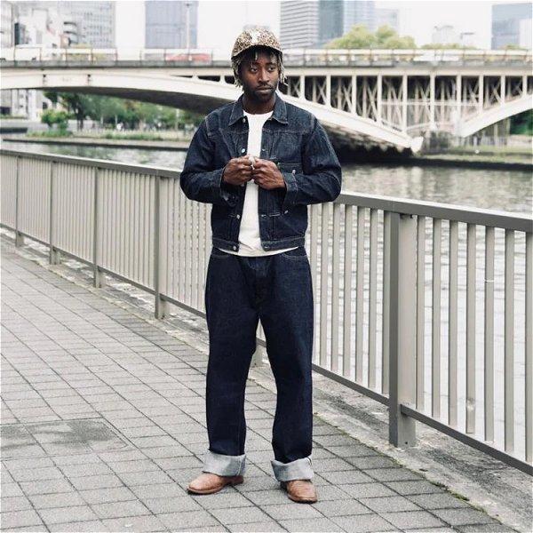 FULLCOUNT（フルカウント） 0105W WIDE DENIM 13.7oz ONE WASH ワイド