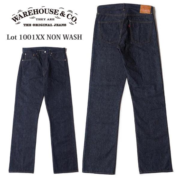 WAREHOUSE（ウエアハウス） Lot 1001XX NON WASH デニムパンツ