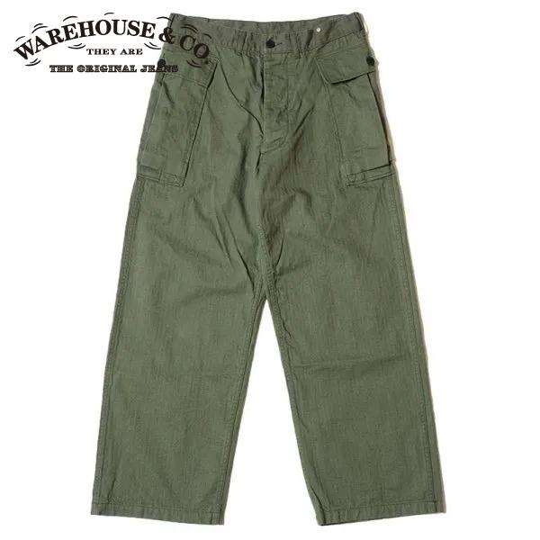 新品 ウエアハウス 1098 U.S アーミー ミリタリー パンツ軍パン W36 WAREHOUSE（ウエアハウス） Lot 1098 U.S.ARMY HERRINGBONE PANTS