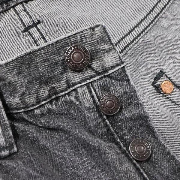 FULLCOUNT（フルカウント） 1101BKHW STRAIGHT BLACK DENIM DARTFORD