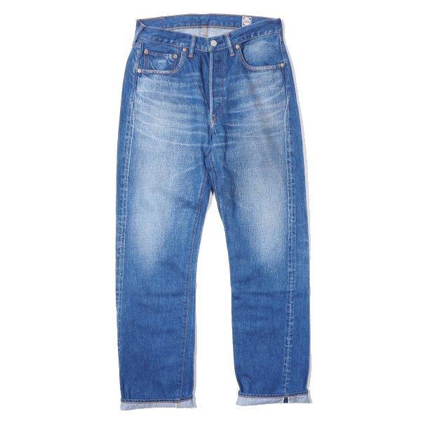 FULLCOUNT 1102ジーンズ サイズ31 フルカウント 1102-EB STRAIGHT DENIM EASTBOURNE 加工ジーンズ