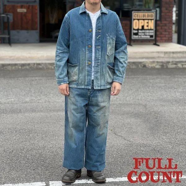 FULLCOUNT フルカウント 1129HW-7 INDIGO WABASH WORK PANTS H.W
