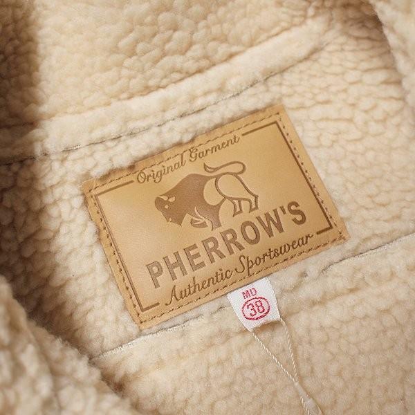 Pherrow's（フェローズ） フェイクムートン ショート ジャケット 17W
