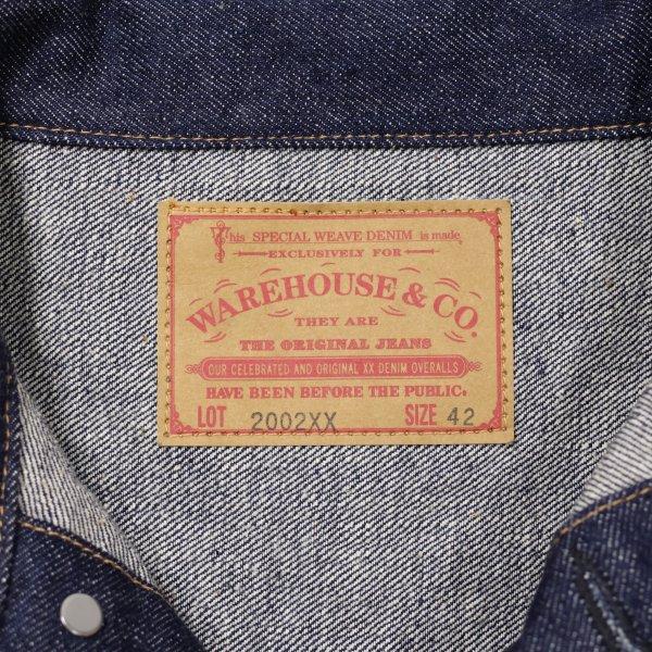 WAREHOUSE ウエアハウス Lot 2002XX 2ND TYPE(Early 1960's WAREHOUSE ウエアハウス Lot 2002XX 2ND TYPE(Early 1960's