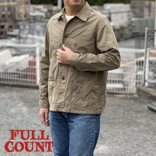 FULLCOUNT（フルカウント） 2015-9 HBT MILITARY CHORE JACKET