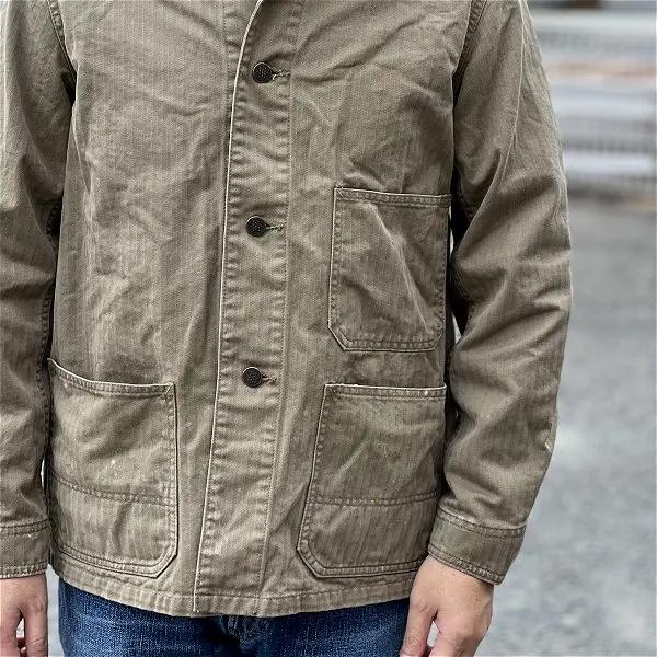 FULLCOUNT（フルカウント） 2015-9 HBT MILITARY CHORE JACKET