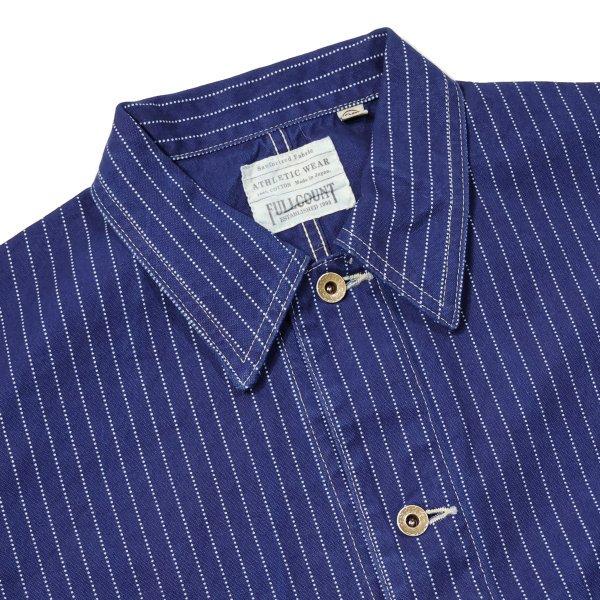 FULLCOUNT フルカウント 2033-1 INDIGO WABASH STRIPE CHORE