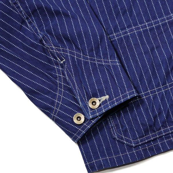 FULLCOUNT フルカウント 2033-1 INDIGO WABASH STRIPE CHORE FULLCOUNT フルカウント 2033-1 INDIGO WABASH STRIPE CHORE