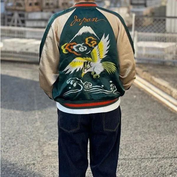 FULLCOUNT フルカウント 2094 SKAJAN HAWK & DRAGON スカジャン FULLCOUNT フルカウント 2094 SKAJAN HAWK & DRAGON スカジャン
