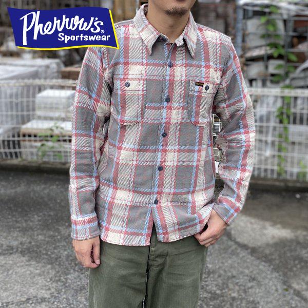 Pherrow's（フェローズ） ネルシャツ ヘビーウェイト フランネル