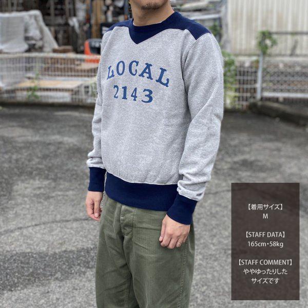 Pherrow's（フェローズ） ツートンカラー セットインスウェット