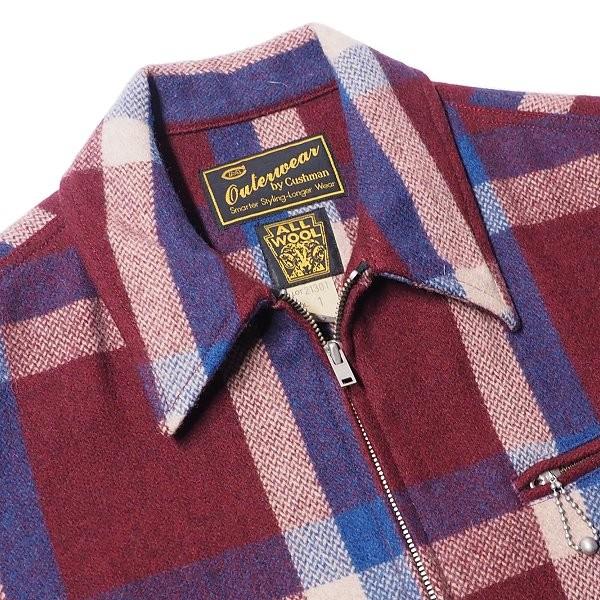 クッシュマン 30's ウールチェック スポーツジャケット 21301 CUSHMAN