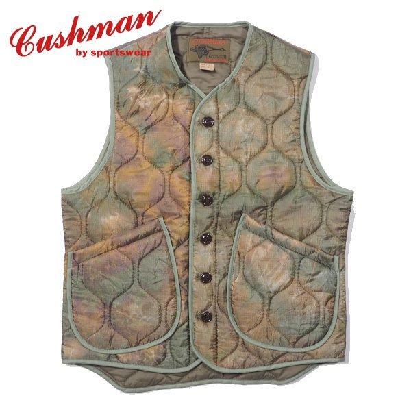 CUSHMAN（クッシュマン） ソフトナイロン キルティングベスト SOFT