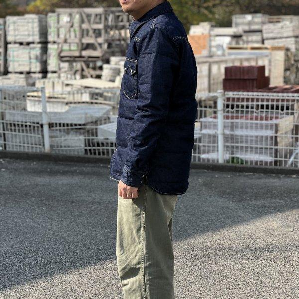 クッシュマン 21386 8oz DENIM DOWN SHIRTS デニム ダウンシャツ ジャケット CUSHMAN 2023年秋冬新作 | CUSHMAN | 12
