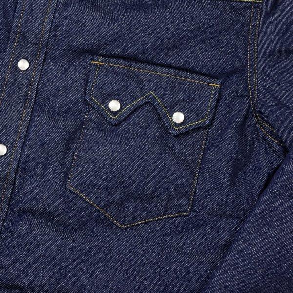 クッシュマン 21386 8oz DENIM DOWN SHIRTS デニム ダウンシャツ ジャケット CUSHMAN 2023年秋冬新作 | CUSHMAN | 04
