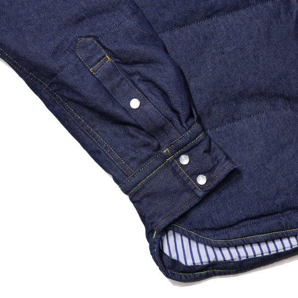 クッシュマン 21386 8oz DENIM DOWN SHIRTS デニム ダウンシャツ ジャケット CUSHMAN 2023年秋冬新作 | CUSHMAN | 06