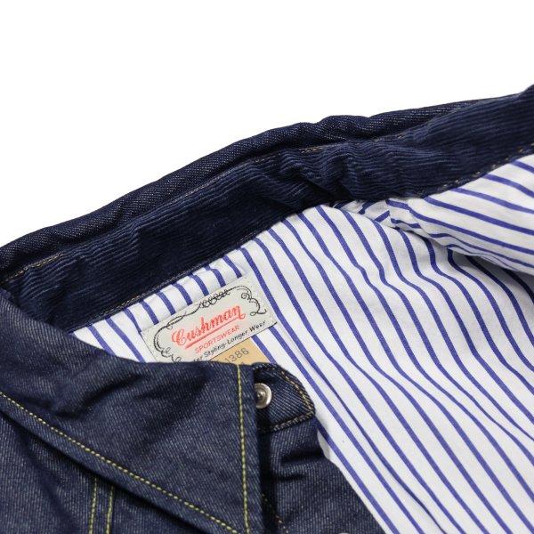 クッシュマン 21386 8oz DENIM DOWN SHIRTS デニム ダウンシャツ ジャケット CUSHMAN 2023年秋冬新作 | CUSHMAN | 07
